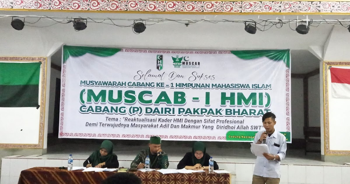 HMI kab landak Gelar Musyawarah Cabang